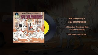 Walt Disneys 101 Dalmatians SeeHearRead 305  Vintage Disney Vinyl Restored [upl. by Eigger440]