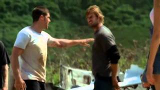 LOST Sawyer vs Sayid 1x02 Pilot [upl. by Ramuk]