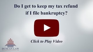 Do I Get to Keep My Tax Refund If I File Bankruptcy [upl. by Aivyls]