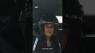 Michelle Rodriguez Takes a Lap with Lando Norris  F1 Pirelli Hot Laps [upl. by Orazio]