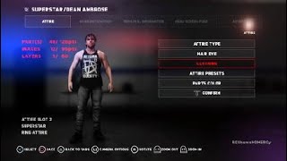 WWE 2K18 Dean Ambrose WWE RAW August 13 2018 RETURNING Attire [upl. by Ahsam511]