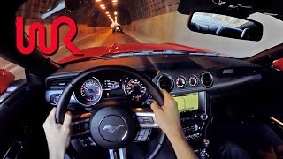 2015 Ford Mustang Ecoboost 23L Performance Package  WR TV POV Test Drive [upl. by Perrin995]