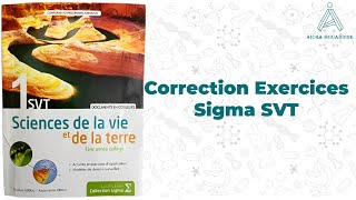 Correction Exercices Sigma SVT Page 1012  Programme Francophone au Maroc  1ère année Secondaire [upl. by Douville]