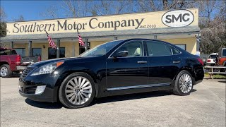 Heres Our 2016 Hyundai Equus Ultimate For Sale at Southern Motor Company  N Charleston SC [upl. by Aicenav]