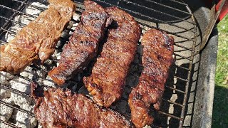 Como MARINAR Carne para Asar  y deliciosas ideas de vegetales para la parrilla [upl. by Nylde]