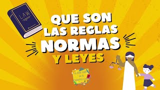 ¿Que son las Reglas Normas y Leyes Conoce las diferencias entre regla norma y ley [upl. by Hale501]