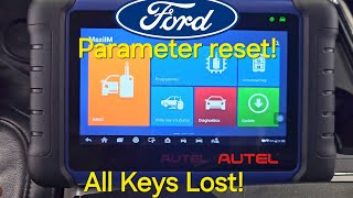 Ford PCM Parameter reset AUTEL IM508 [upl. by Stuppy]