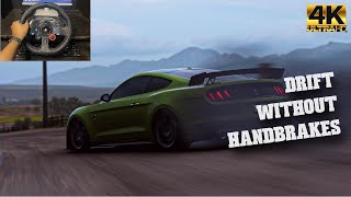 How to Drift in Forza Horizon 5 without HANDBRAKES  Steering Wheel Settings  Logitech g29 Gameplay [upl. by Lemhar810]