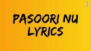 Pasoori Nu Lyrics  SatyaPrem Ki Katha  Kartik Kiara  Arijit Singh [upl. by Dareen]