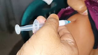 Arm im Injection PushTriamcinolone im injection videoAlfacort 24 Ep43 Anik Injection Tips [upl. by Nerin224]