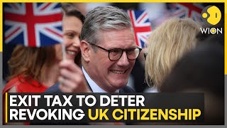 UKs Labour Government to impose exit tax on the wealthy  WION [upl. by Shewchuk998]