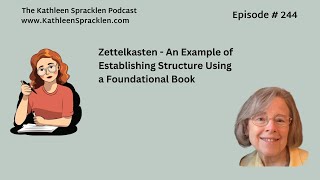 Zettelkasten  An Example of Establishing Structure Using a Foundational Book [upl. by Drannel]