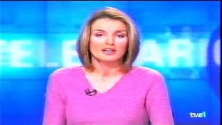 ⭐ Telediario TVE 1  6 diciembre 2001 con Letizia Ortiz Incompleto [upl. by Allekim]