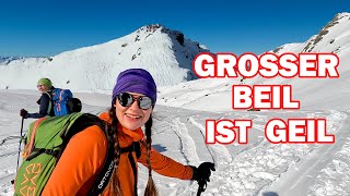 Beliebte Skitour auf den Großen Beil von der Schönanger Alm [upl. by Divine122]