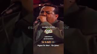 ▶️ Pagina de Amor  Tito Gomez 📄💖 djkalidoso salsaenletra salsa shorts [upl. by Olenolin]