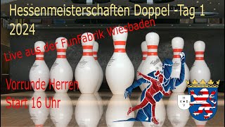 Hessenmeisterschaft Doppel Vorrunde Herren 1600 Uhr [upl. by Dellora]