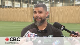 Riders Coach Corey Mace gives updates after win over Bombers [upl. by Swann]