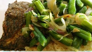 Poisson au Four Haricots Verts Quinoa I Quinoa Fish Green Beans [upl. by Fergus86]