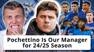 POCHETTINO STAYS AS CHELSEA MANAGER FOR 2425 SEASON [upl. by Hess]