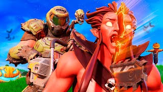 EL DESAFIO DEL DOOM SLAYER EN FORTNITE [upl. by Rokach]