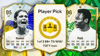 UNLIMITED 88 ICON PLAYER PICKS 🔥 FC 24 Ultimate Team [upl. by Kcirtapnaes]