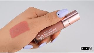 Golden Rose Soft amp Matte Creamy Pomadka do Ust 102  Cocolitapl [upl. by Otsuj]