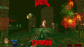 Brutal Doom v21141  Hellbound Map09  Online Coop [upl. by Norad]