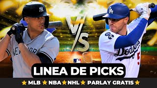 PRONOSTICOS DE MLB NBA Y NHL 26102024 🔥PARLAY GRATIS🔥 [upl. by Onra]