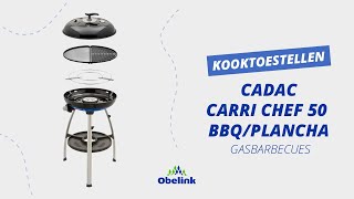 CADAC Carri Chef 50 BBQPlancha gasbarbecue  Productvideo  Obelink [upl. by Belanger931]