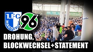 Das geht zu weit… 1 FC Magdeburg vs Hannover 96 Stadionvlog [upl. by Gilletta]