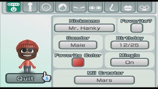 Mr Hanky  South Park  Mii 1939 [upl. by Rehsa]