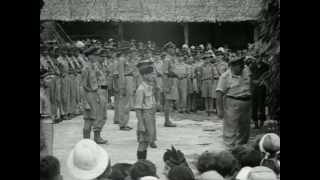 1945 Kuching POW Camp 6 Weeks after Japanese Surrender [upl. by Fita]