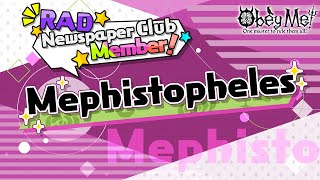 Introducing Mephistopheles — New Obey Me Character [upl. by Imelida819]