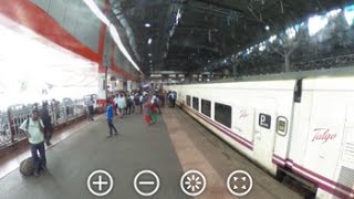 A 360Degree View As The High Speed Talgo Train Arrives In Mumbai [upl. by Gayn531]