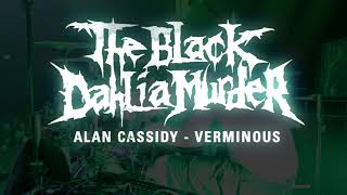 The Black Dahlia Murder  Verminous Alan Cassidy Drum Cam Live 2021 HD [upl. by Idnas]