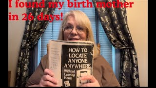 I Found my Birth Mother in 26 Days [upl. by Aleahcim]