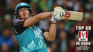 Biggest BBL Moments No15 Lynn hits five straight sixes [upl. by Tyson47]