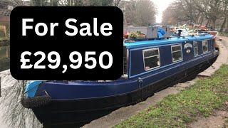 For Sale 40ft Narrowboat Home Liverpool Boats [upl. by Debor]