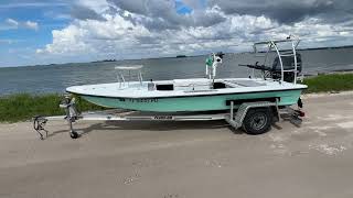 2015 Ankona Copperhead Skiff 2nd Gen FOR SALE Walkthrough Video September 2024 in Dunedin FL [upl. by Lovich]