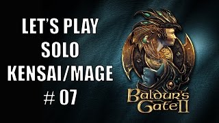 Lets Play Baldurs Gate 2 Enhanced Edition  Solo KensaiMage  Umar Hills part 07 [upl. by Scrope730]