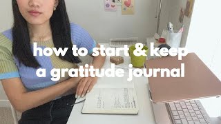 how to gratitude journal  4 gratitude journaling tips amp how i practice gratitude in my bujo [upl. by Fe]