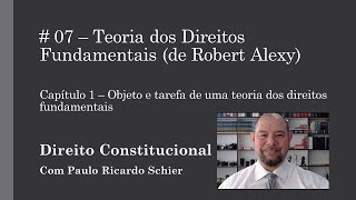 TEORIA DOS DIREITOS FUNDAMENTAIS  ROBERT ALEXY CAPÍTULO 1 [upl. by Maryellen]