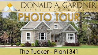 Craftsman house plan with a small floor plan The Tucker 1341 [upl. by Langdon478]