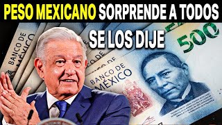 El Peso Mexicano Toma el Control del Mercado Dejo a Todos Sorprendidos [upl. by Imhskal]