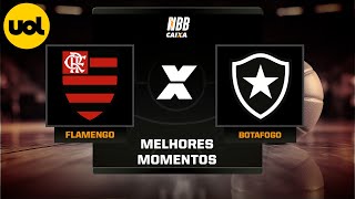 NBB CAIXA MELHORES MOMENTOS FLAMENGO 92 X 69 BOTAFOGO [upl. by Ttenrag]