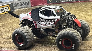 Monster Jam Hidalgo Tx Monster Mutt Dalmatian Freestyle 2024 [upl. by Kurman]