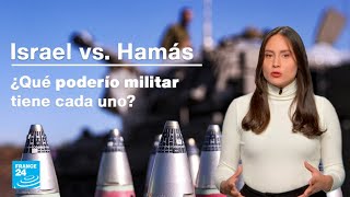 ¿Qué armamento tienen Israel y Hamás [upl. by Nnaira]