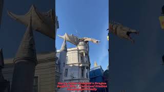 Harry Potter  Gringotts Dragon  Universal Studios [upl. by Jarrett]