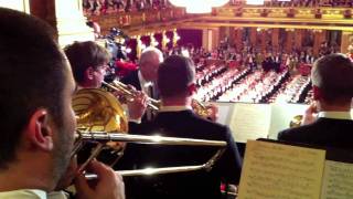 Vienna Philharmonic Fanfare  Recorded LIVE at the Vienna Philharmonic Ball January 2011 [upl. by Gleda]