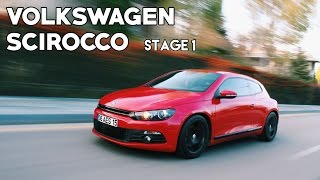 VW Scirocco 14TSI Stage1 POV amp 0100kmh Test [upl. by Aryaz]